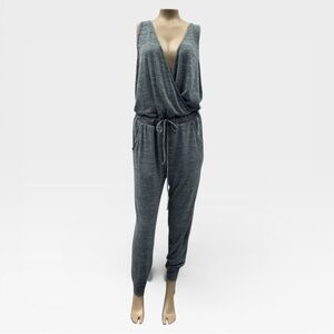 Aerie Grey Sleeveless Jumpsuit (Size M)